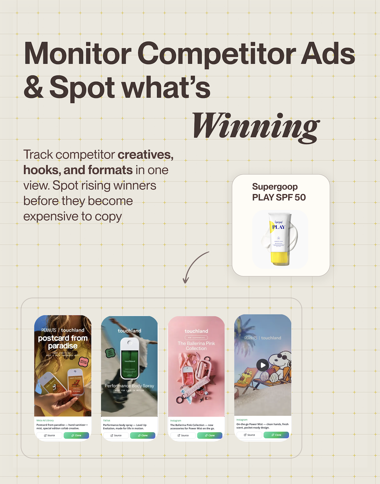 Competitor ad monitoring