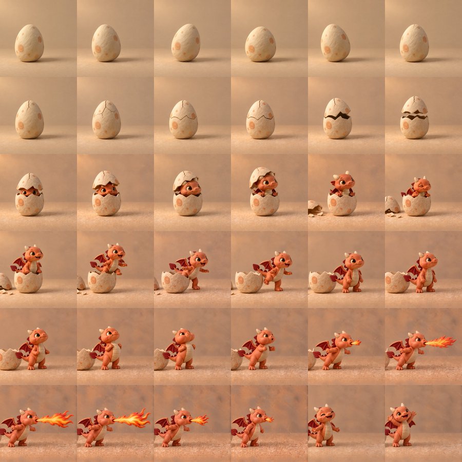Charmander Clay Stop-Motion Hatch